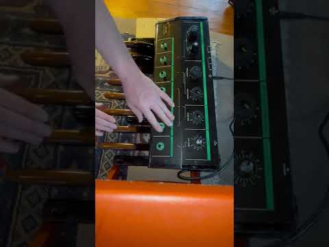 Thumbnail for Bass Pedal Synth early '70s Multivox 450 quick function demo by Y&T