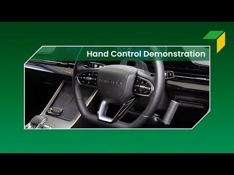 Hand Control Product Demonstration - Jeff Gosling Ltd
