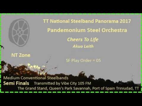 Pano SF Medium 2017 - Pandemonium Steel Orchestra - Cheers To Life (Arr Akua Leith)