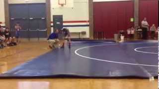 preview picture of video '13 year old wrestling beast! Austin Curry, Asheboro, NC'