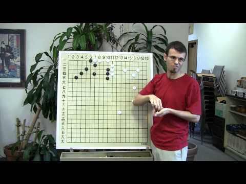 Nick Sibicky Go Lecture #12 - Monkey Jump and Double Hane (1 of 2)