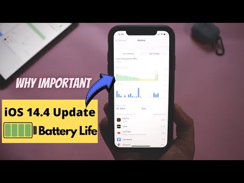 iOS 14.4 Update - Battery Life Performance !