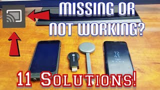 2019 Chromecast Cast Button Icon Missing or Not Working | FIXED (11 Solutions)