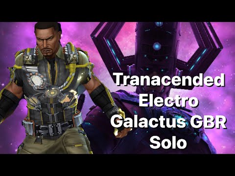 Transcended Electro Galactus GBR Solo-Marvel Future Fight