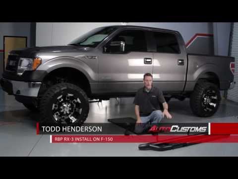 RBP RX-3 Step Bar Install - Ford F150 Super Crew - AutoCustoms.com