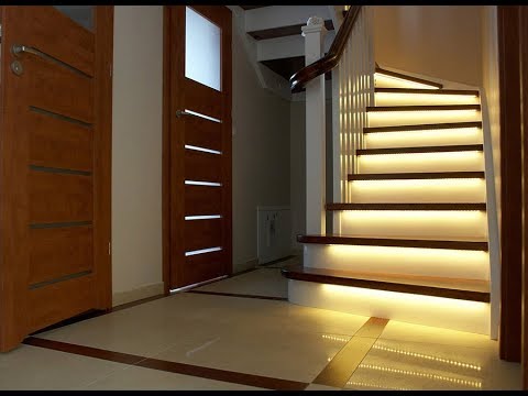 Installation of intelligent stair lighting system with scr2 ...