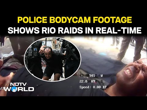 Brazil Deadliest Raid | Police Bodycam Footage Shows Rio Anti-Gang Raids In Real-Time