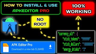 How to Install Apk Editor Pro & Use It Properly || No Root || 2025