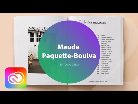 Live Editorial Design with Maude Paquette-Boulva 3 of 3 | Adobe Creative Cloud