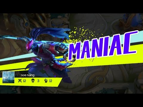 12 Kills + Maniac !! Alpha Hero Best Rank Up Hero  - Build Top 1 Global Alpha  - MLBB