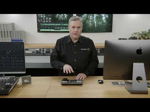 Davinci Resolve Speed Editor - How to with Grant Petty from Black Magic Design