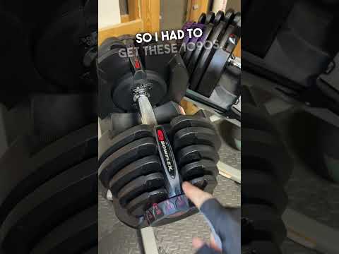 Bowflex SelectTech 1090 Adjustable Dumbbell - Weights for the Strong!