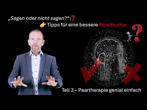 Conflict Culture - What to Say and What Not to Say in an Argument? Part 3 - Couples Therapy Brill...