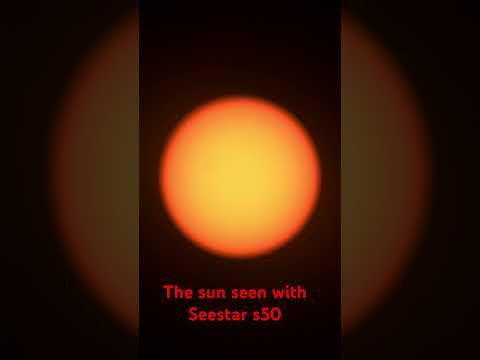 The sun from the #seestar S50 #shorts