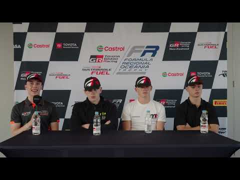 2026 Castrol Toyota Formula Regional Oceania Trophy Round 1 Saturday - Press Conference