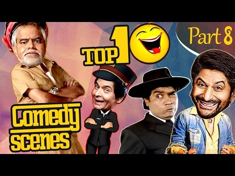 Top 10 Comedy Scenes {HD} Part - 8 - Ft.Johnny Lever | Rajpal Yadav | Sanjay Mishra |  IndianComedy