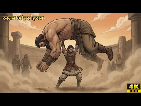 रुस्तम सोहराब की कहानी | बाप ने बेटे को मार दिया 😢 | Rustam Sohrab Story in Hindi | Emotional Story