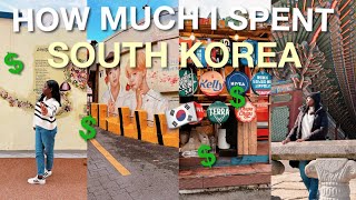 HOW MUCH I SPENT IN SOUTH KOREA  | things to know before visiting, prices, tips + more! Ep.6