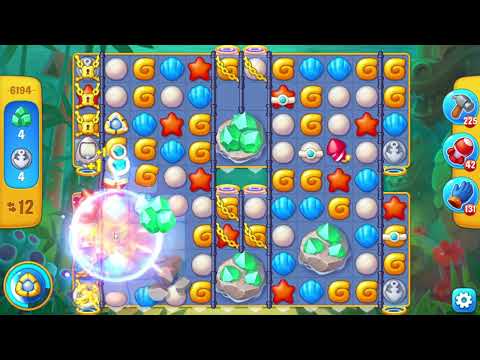 Fishdom 6194 Level - 17 moves - NO BooSTERS