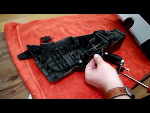 KTM 1290 Super Adventure S OEM pannier Touring case disassembly and lock removal