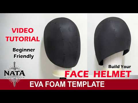 🪖 Basic Full Face Helmet EVA foam template - cosplay pattern・ 3D File ...