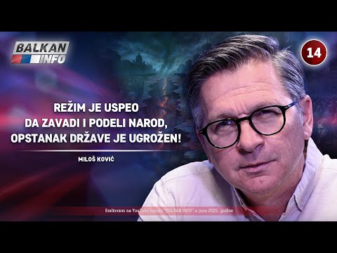 INTERVJU: Miloš Ković – Režim je uspeo da zavadi narod, opstanak države je ugrožen! (17.6.2025)