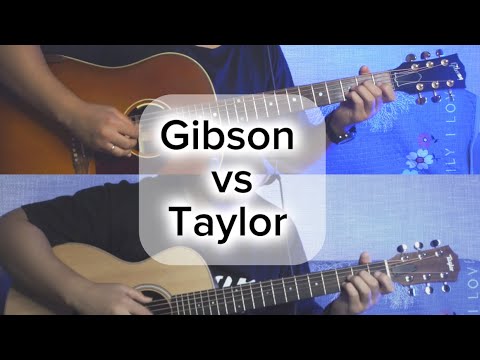 Which one sounds better ? Gibson J45 vs Taylor gs mini