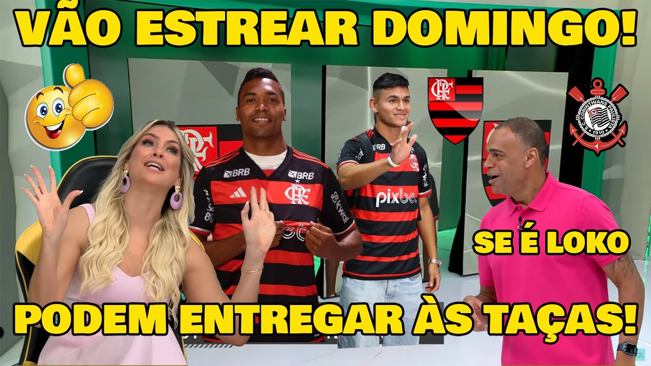 IMPRENSA VAI A LOUCURA COM AS CHEGADAS DE ALCARAZ, ALEX SANDRO, E PLATA NO FLAMENGO!