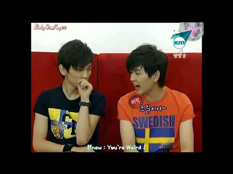 [Eng] 080904 SHINee Onew Key (OnKey talk about F&W @ SHINee MCountdown Ranking)