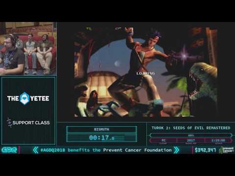 Turok 2: Seeds of Evil Remastered by Bismuth - AGDQ 2018 - Part 60