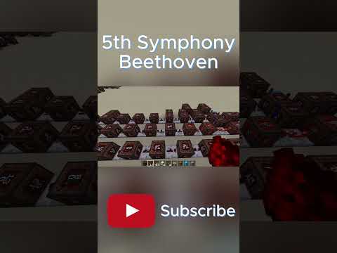 EPIC 5th Symphony by Beethoven in Minecraft!