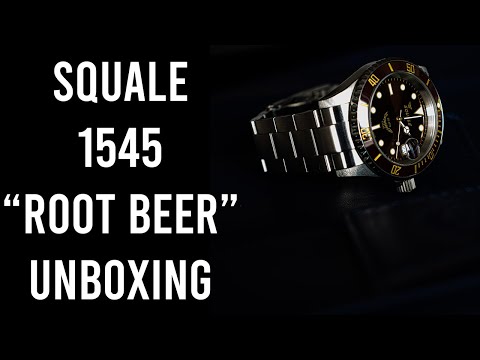 SQUALE 1545 "ROOT BEER" UNBOXING