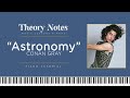 Conan Gray - Astronomy | Theory Notes Piano Tutorial