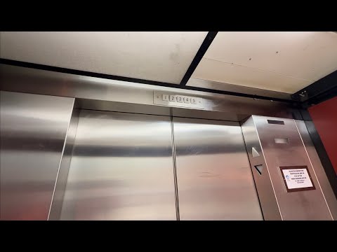 MY LAST RIDE! 1981 Dover Traction Elevator @ Center in the Square Parking Garage, Roanoke VA, USA.