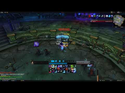 Frost Death Knight Rotation - UI and Weak Auras Testing