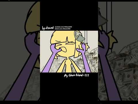 111 - Ella’s Evil Neighbor Bibi😈👿  | #myghostfriend #animation #shorts #dsand #anime #cute