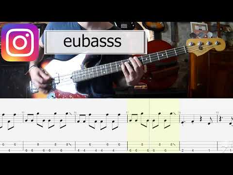 The Buggles - Video Killed The Radio Star BASS COVER + PLAY ALONG TAB + SCORE