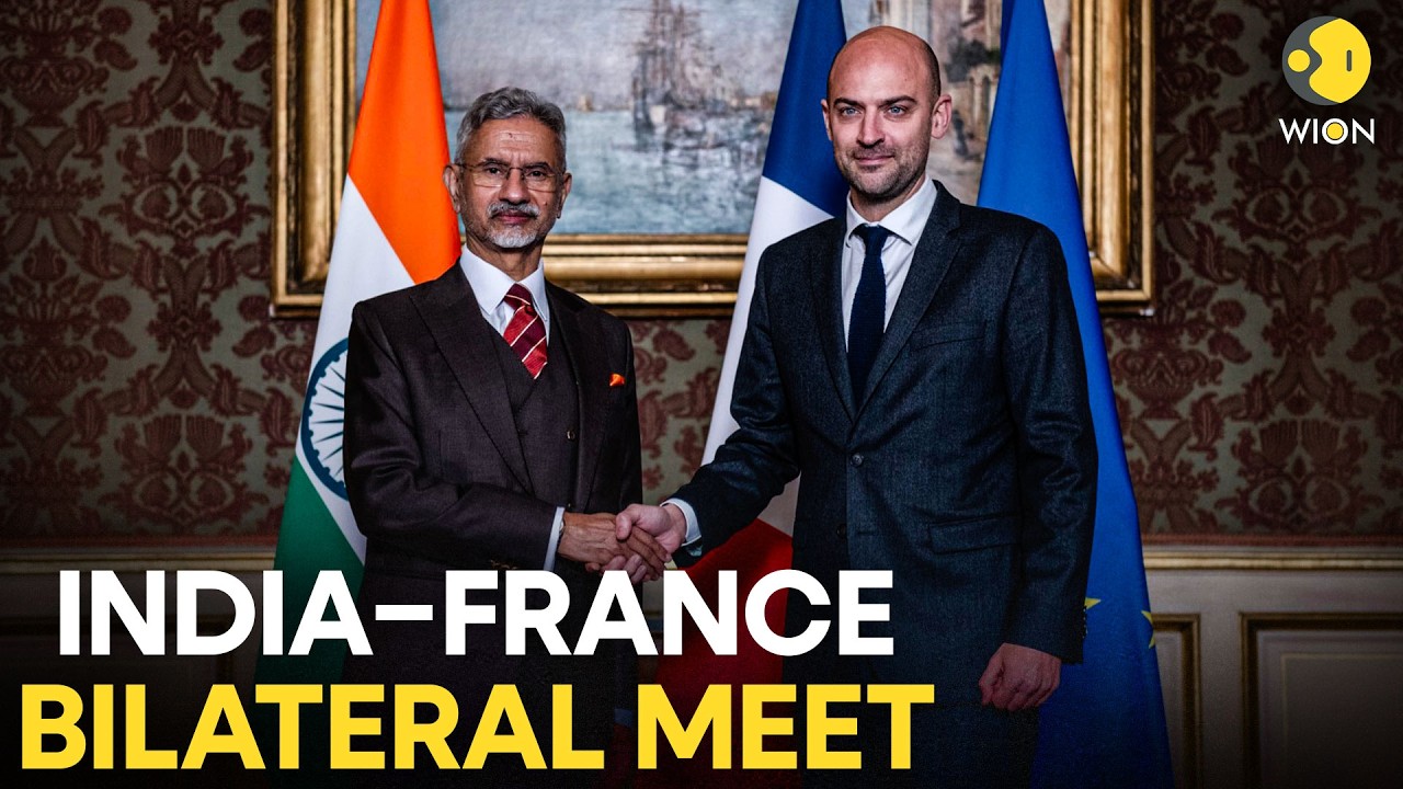 India-France Meet LIVE: S. Jaishankar Holds Key Talks With French FM Jean-Noel Barrot At G7 | WION