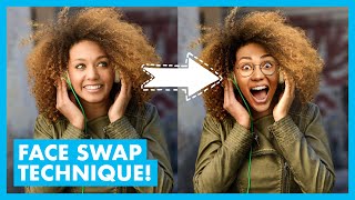 AMAZING Photoshop Face Swap Tutorial