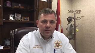 TERRORISTIC THREATS Sheriff Matt Gentry