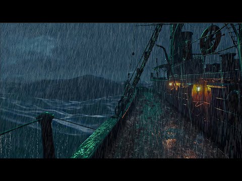 The Big Waves Outside the Boat Will Help You Feel Relax and Relieve Stress