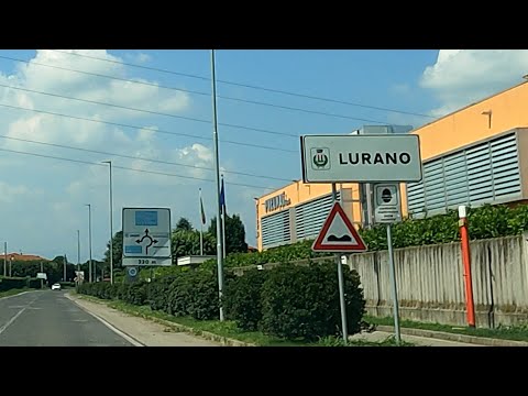 Lurano (BG) in auto - 3X speed🚙🇮🇹
