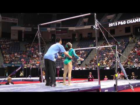 Alexis Vasquez - Uneven Bars - 2013 P&G Championships - Jr. Women - Day 2