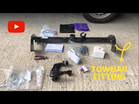 How to fit/install a detachable tow bar kit (Mercedes Vito W447)