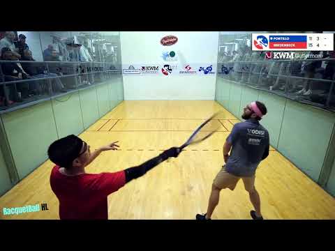 Racquetball Highlights Pro Singles Finals Jake v Lalo 2025