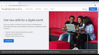Google Digital Skills for Africa Portal
