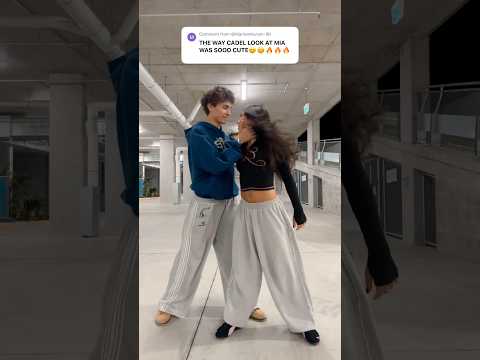 This viral dance to TYLAS NEW SONG IS SO CUTE! 🥰🥹😭 #shorts #couple #tiktok #cadelandmia