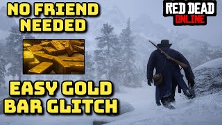 *NO FRIEND NEEDED* EASY GOLD BAR + MONEY XP GLITCH - RDR2 ONLINE - RED DEAD ONLINE