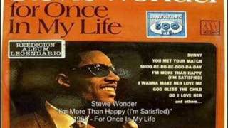 Stevie Wonder - I'm More Than Happy (I'm Satisfied)