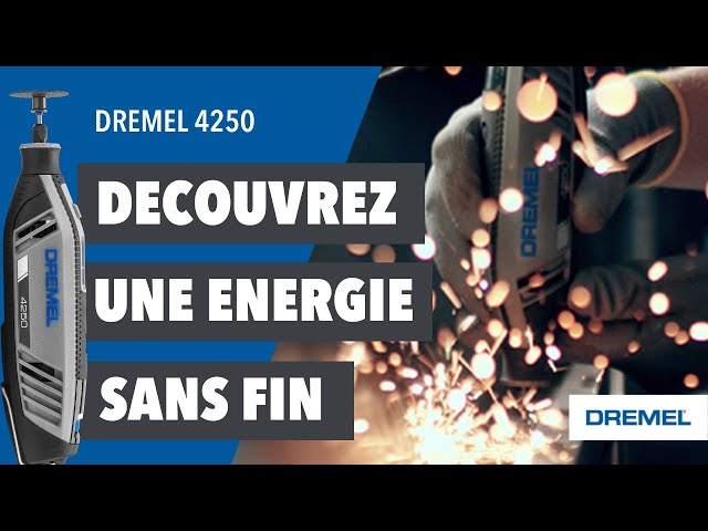 Video Teaser für Dremel 4250 Outil multiusage multifonction pour découper, poncer, meuler, défoncer, percer